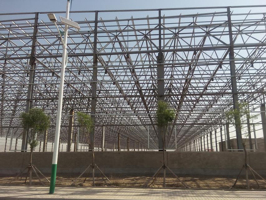 双辽汽车工业厂房网架