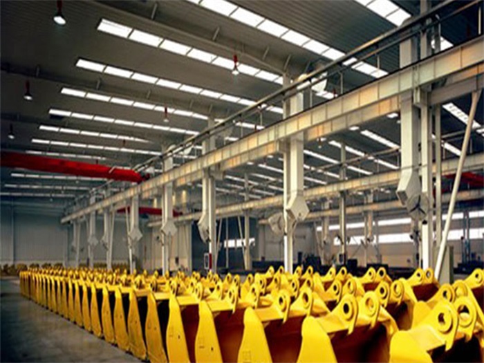 双辽挖掘机装配车间